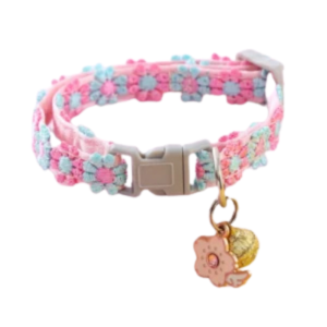 Cartoon Bell Pet Collar Set – Colorful Adjustable Collar for Cats and Dogs