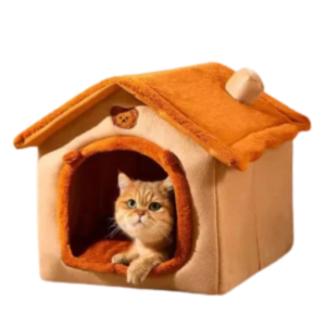 Thickened Pet House for Cats and Dogs – Detachable Washable All-Season Bed
