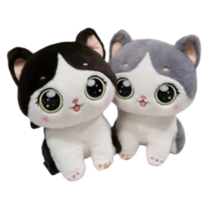 Cuddly Cat Plush Toy – Healing Soft Stuffed Animal 25cm & 35cm