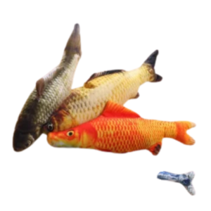 Simulation Fish Cat Toy – Plush Teaser Chew Toy for Cats