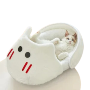 Slipper-Shape Winter Cat Kennel Bed