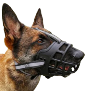 Soft Silicone Dog Muzzle – Breathable Anti-Biting Basket Mask for Dogs