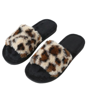 Cozy Plush Women's House Slippers – Warm Non-Slip Winter Slides