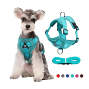 No-Pull Dog Harness and Leash Set – Adjustable Reflective Vest