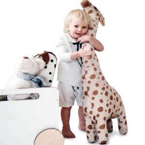 Giant Giraffe Plush Toy – Soft Simulation Stuffed Animal Gift 40cm to 85cm