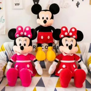 Mickey and Minnie Mouse Plush Toy Collection – Kawaii Birthday Gift