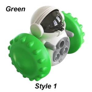 Dog Puzzle Tumbler Toy – Interactive Slow Feeder Treat Dispenser for Dogs and Cats