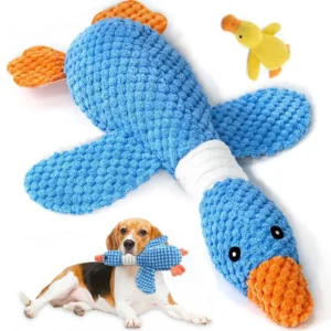 Chew Squeak Plush Toy for Cats and Dogs – Interactive Bite Resistant Toy