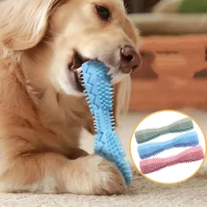 Dog Teething Chew Stick Toy – Leak-Proof Food Toy and Dental Cleaner