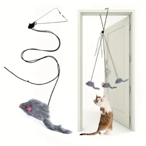 Door Hanging Interactive Kitten Stress Toy