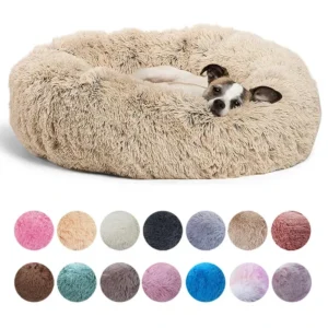 Super Soft Round Plush Pet Bed