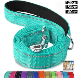 Reflective Night Safety Dog and Cat Leash – Adjustable Guard Rope 1.2 to 1.8m