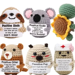 Crochet Emotional Support Animal Decor
