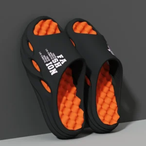 Men's Massage Slippers – Non-Slip Thick Sole Beach and Shower Sandals