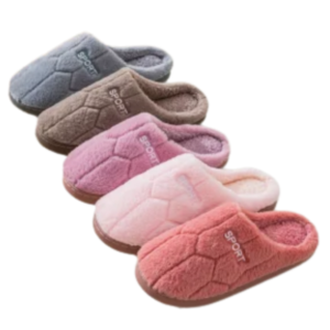 Thick-Sole Women's Indoor Slippers – Warm Non-Slip Autumn Winter Shoes